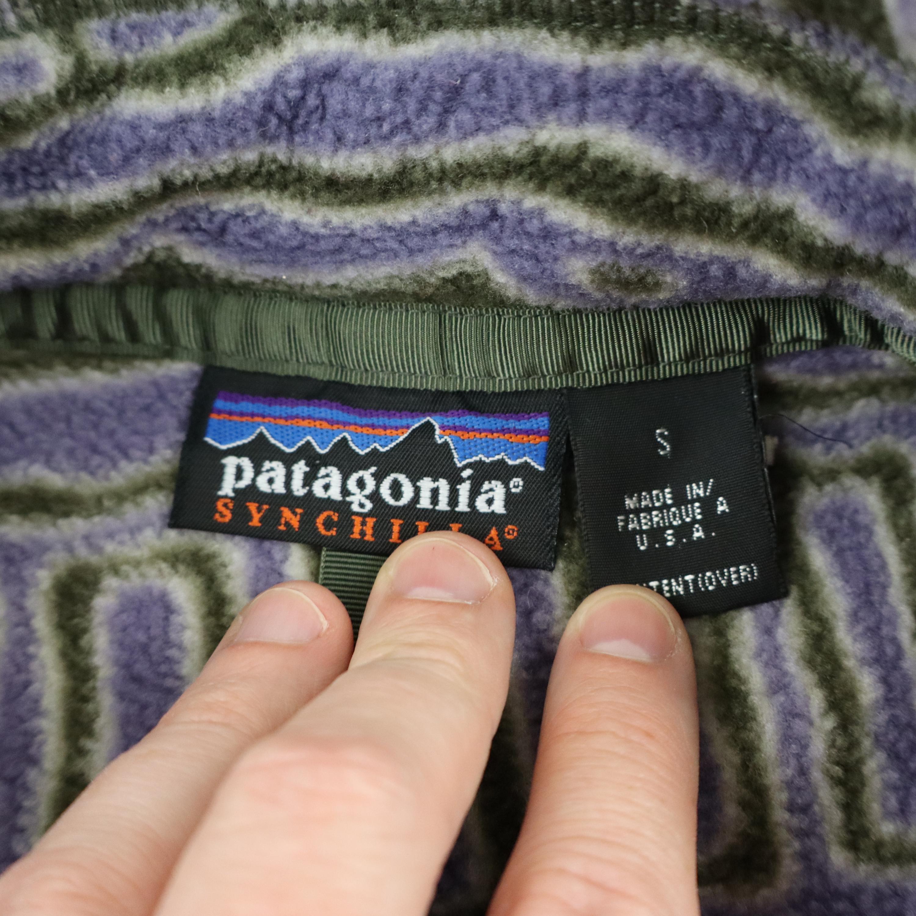 Vintage 90s Patagonia Switchback Aztec Tribal Synchilla Fleece Vintage 90s Patagonia Switchback Aztec Tribal Synchilla Fleece