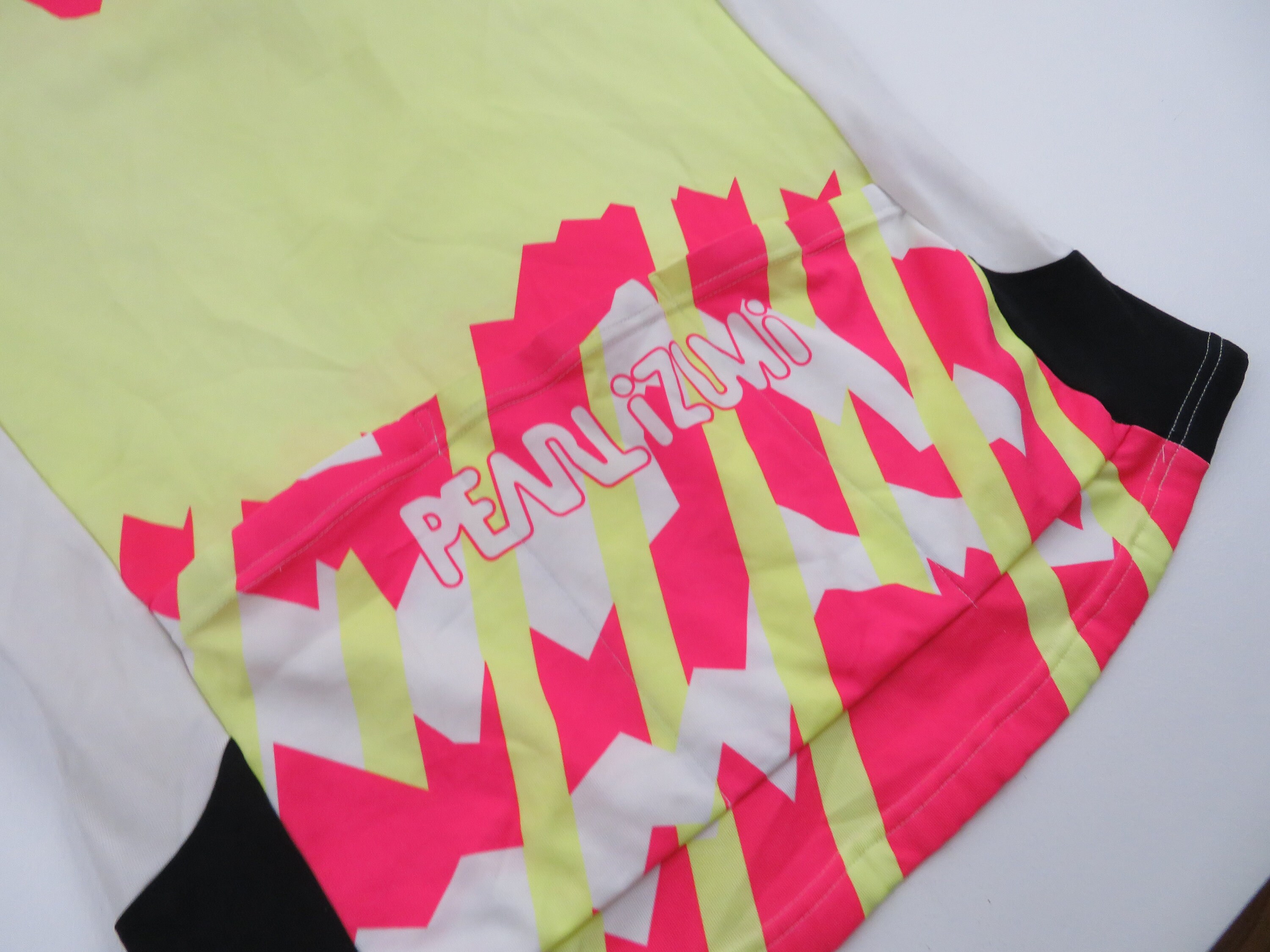 Vintage 80s 90s Pearl Izumi Technical Wear High Visibility Neon
