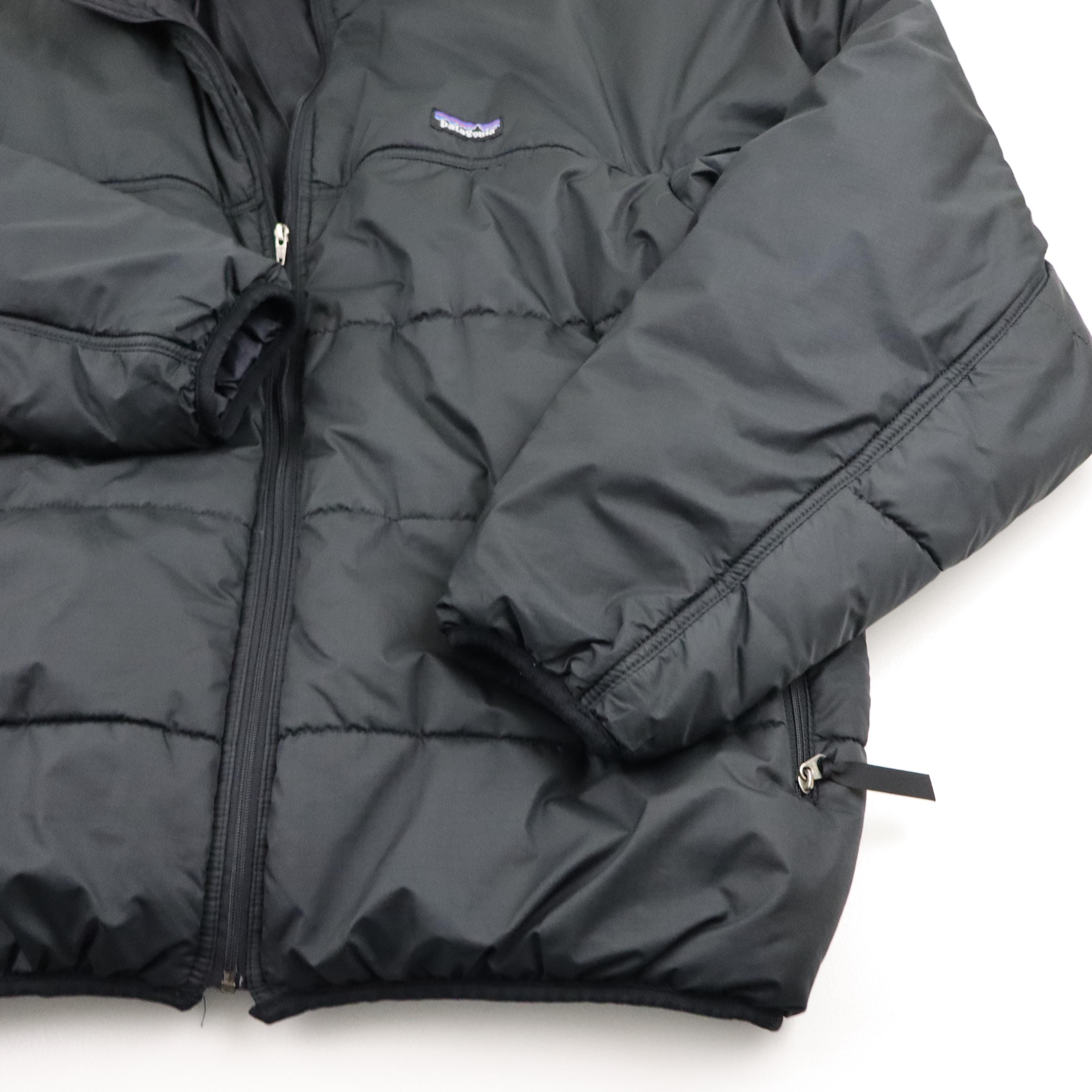 Vintage 90s Patagonia Fireball Puffer Jacket Mens XL Black Alpine