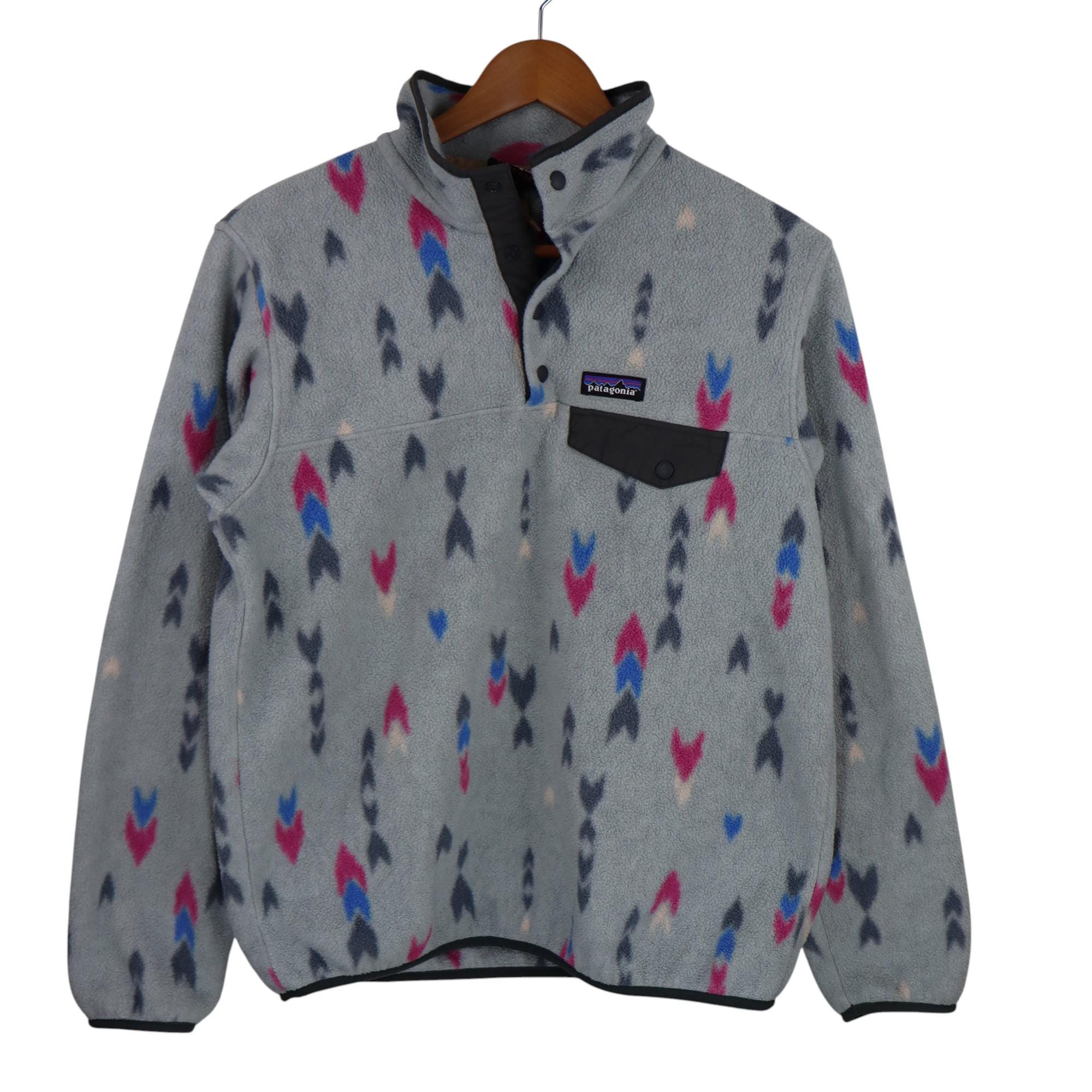 Pink Patagonia Synchilla Snap Pullover - Etsy