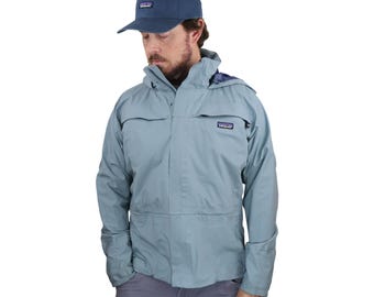 Patagonia Prairie Dawn Jacket Blue Full Zip Coat RN 51884 Women's