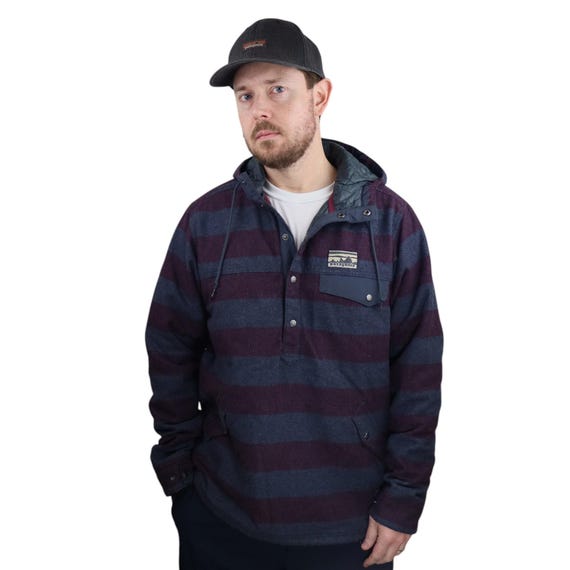 ジャケット・アウター Patagonia 80s anolak parka Vtg 80s Patagonia Anorak Rain Jacket Hooded Lightweight Coat