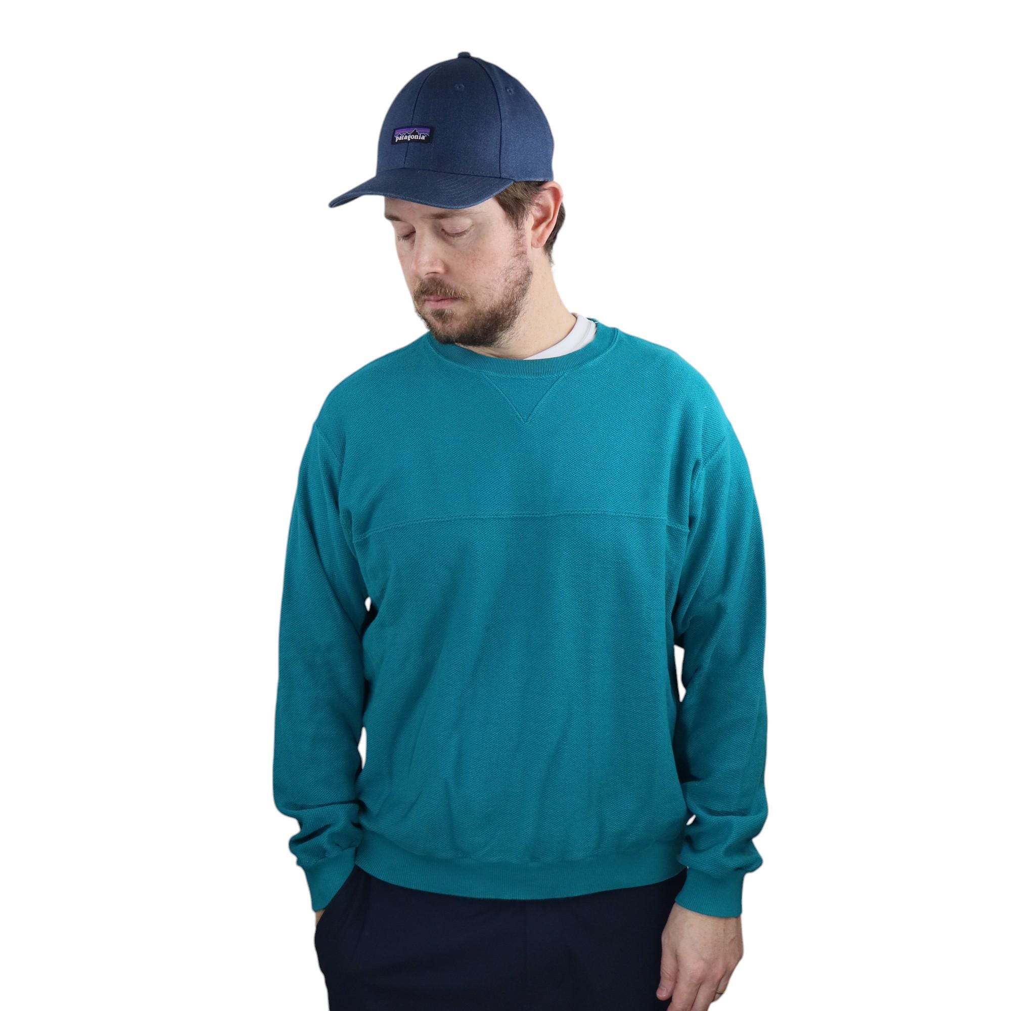 期間限定 数量限定 Textured Patagonia 90s 80s Vintage Cotton Pullover Heavy トップス