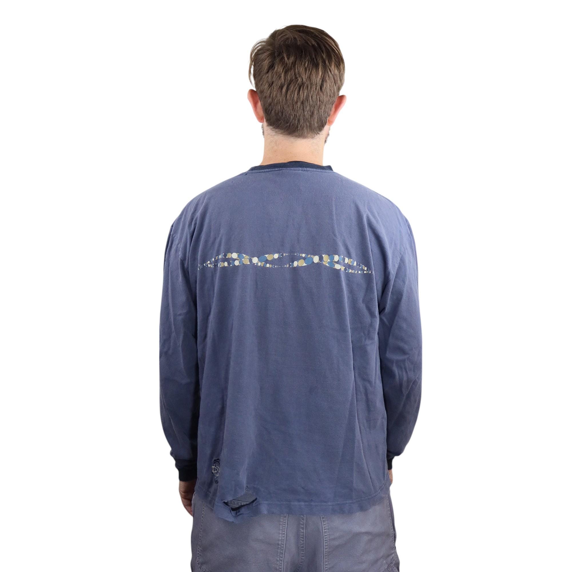 Vintage 90s Patagonia Wrap Around Rhythm Beneficial Double Sided T