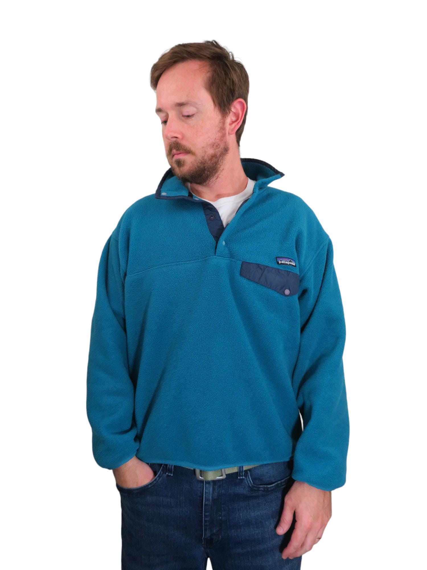 Vintage 90s Patagonia Synchilla Fleece Snap T Rare Pullover Vintage 90s Patagonia Synchilla Fleece Snap T Rare Pullover