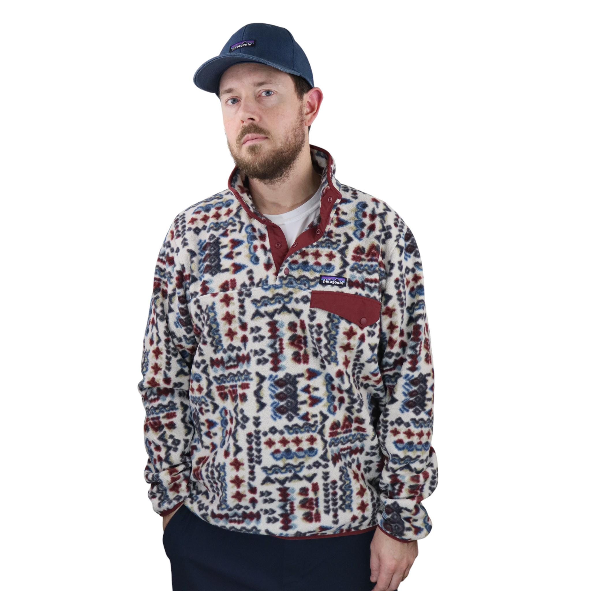 Y2K Patagonia Wandering Woods Aztec Tribal Southwestern Synchilla
