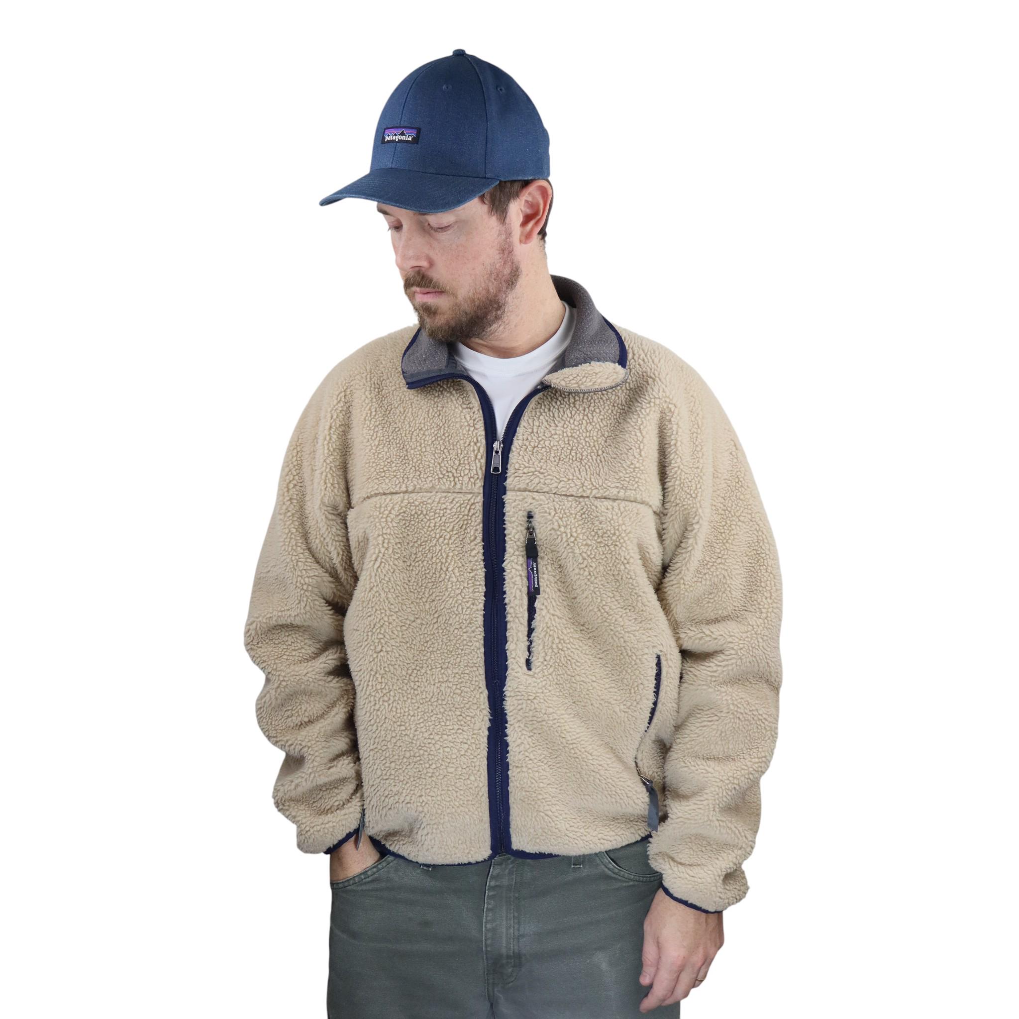 Vintage 90s Patagonia Retro-x Cardigan Deep Pile Shearling Fleece