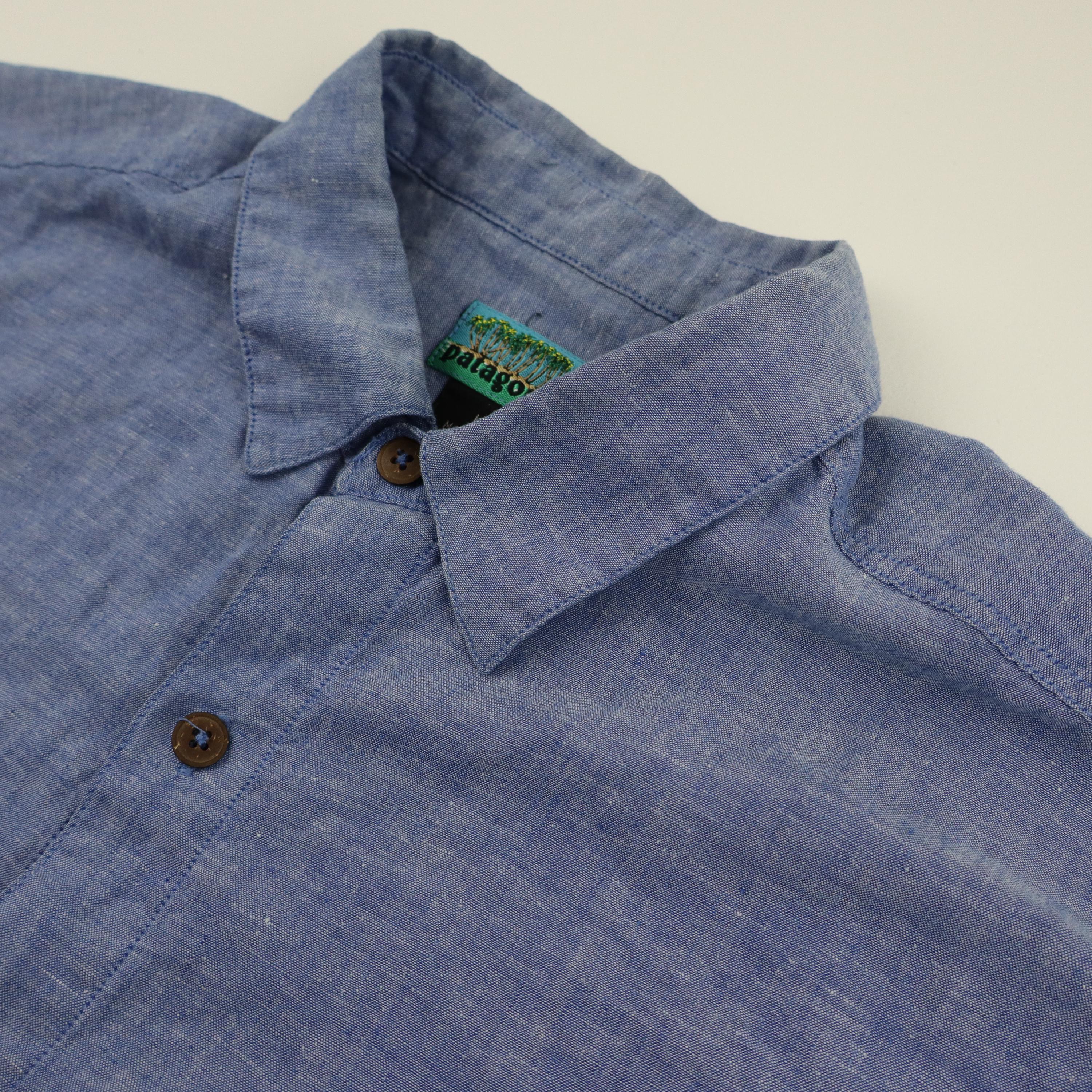 トップス 00s Patagonia Portugal Chambray BD Shirt M's Long-Sleeved Chambray Shirt – Patagonia Worn Wear®