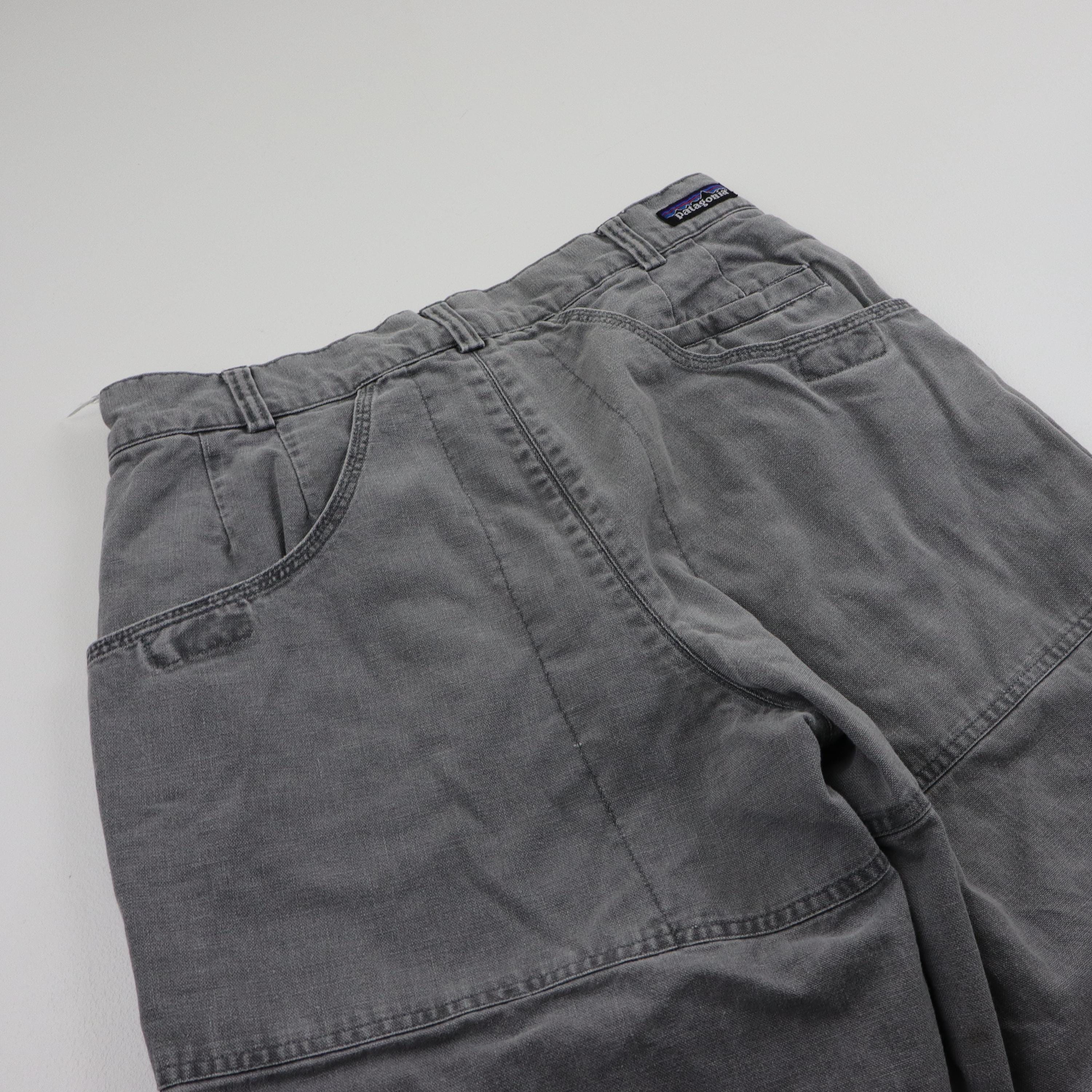 Vintage 80s 90s Patagonia Canvas Double Knee Stand up Climbing 