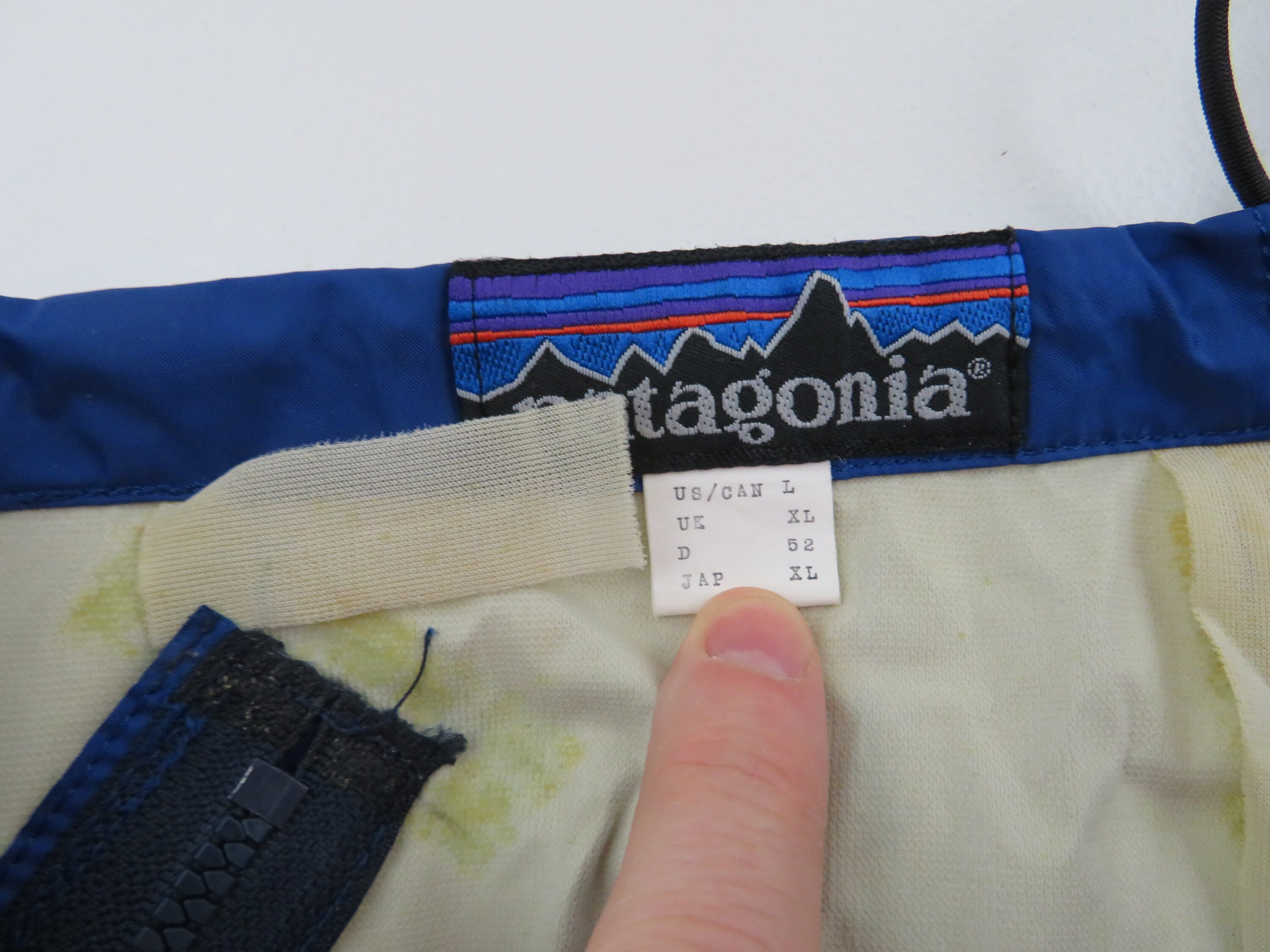 Vintage 80s 90s Made in Japan Patagonia Nylon Shelled Rain Pants