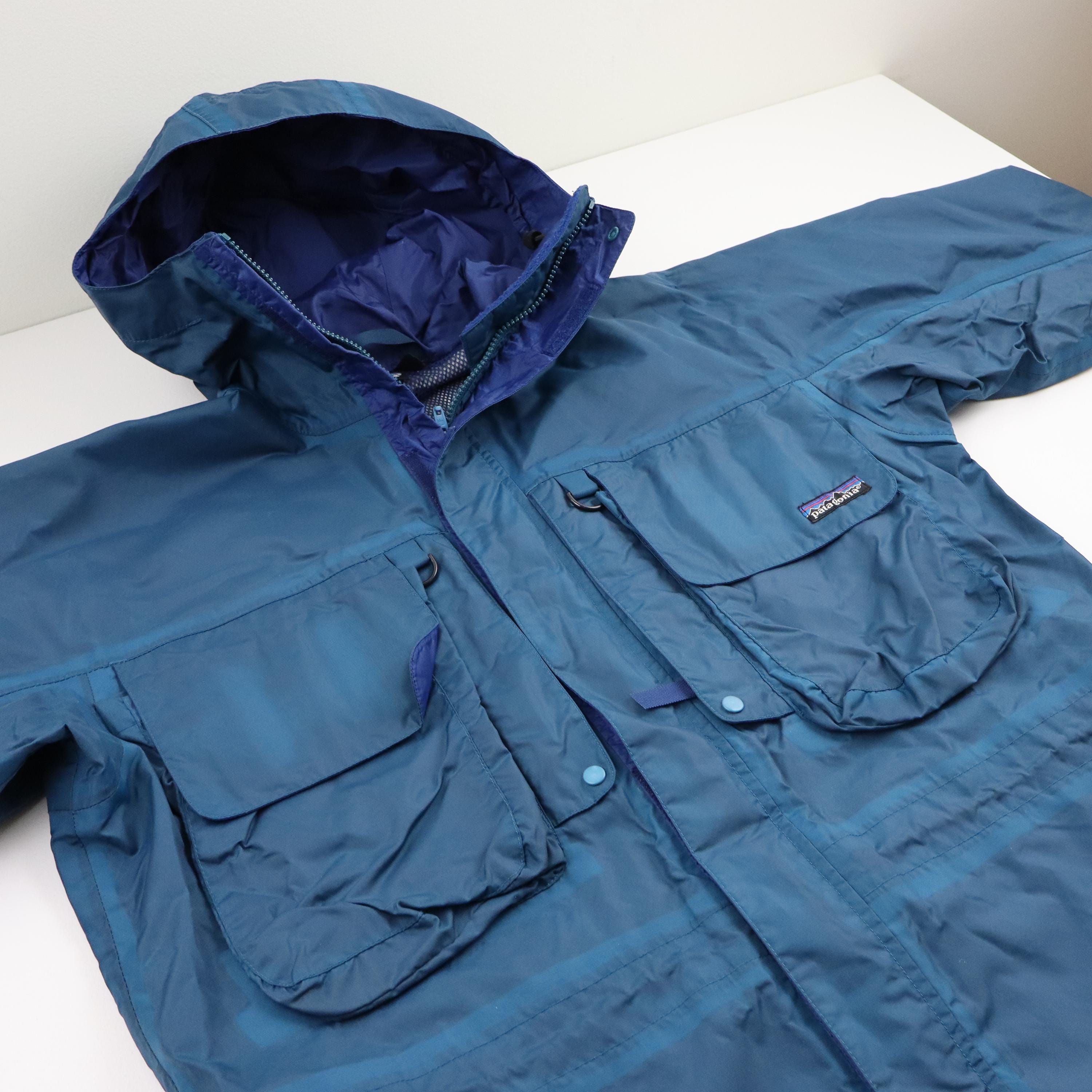 Vintage Patagonia SST Waterproof Hydroshed Fly Fishing Jacket Mens 