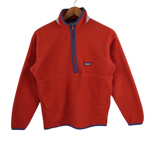 Patagonia red fleece - Etsy 日本