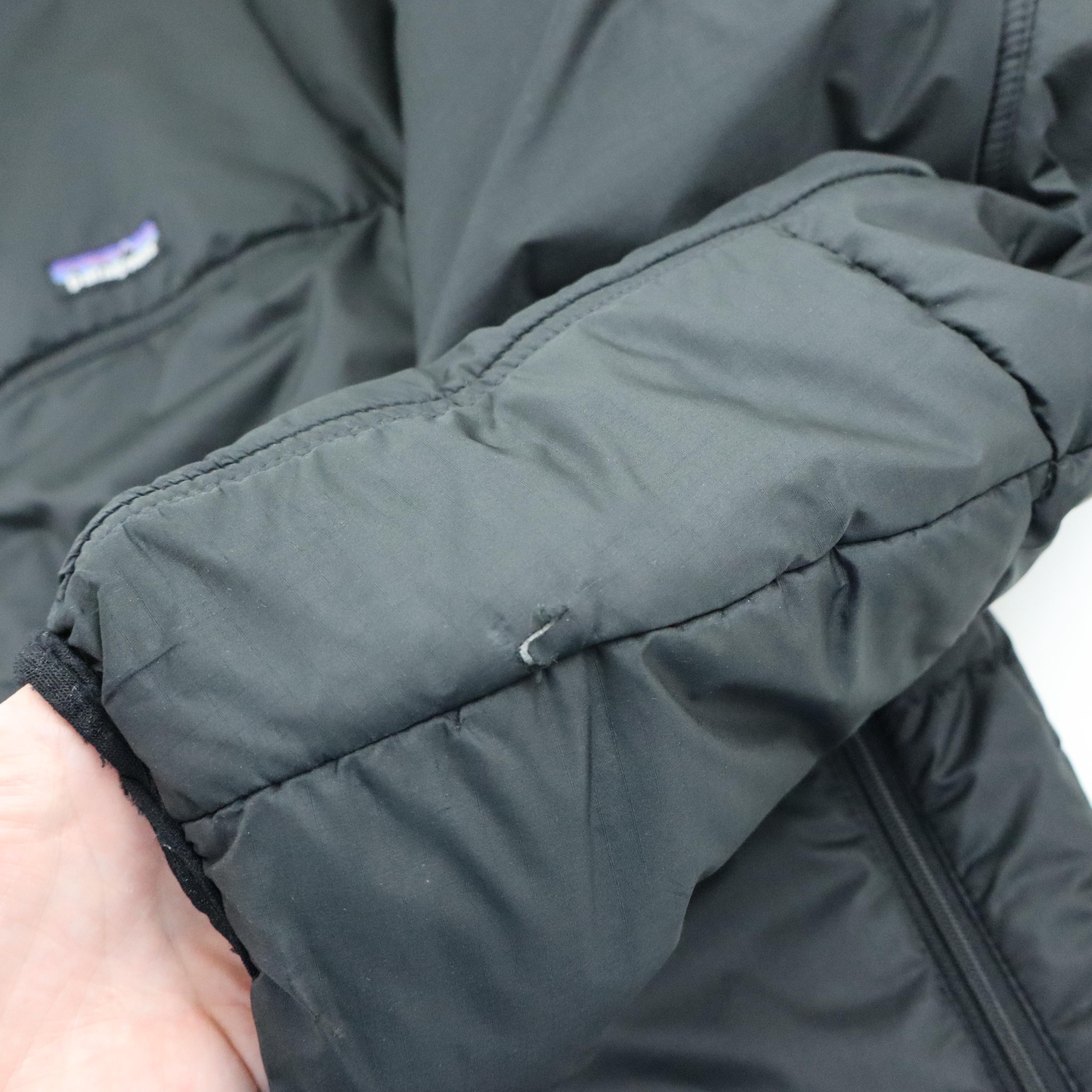 Vintage 90s Patagonia Fireball Puffer Jacket Mens XL Black Alpine