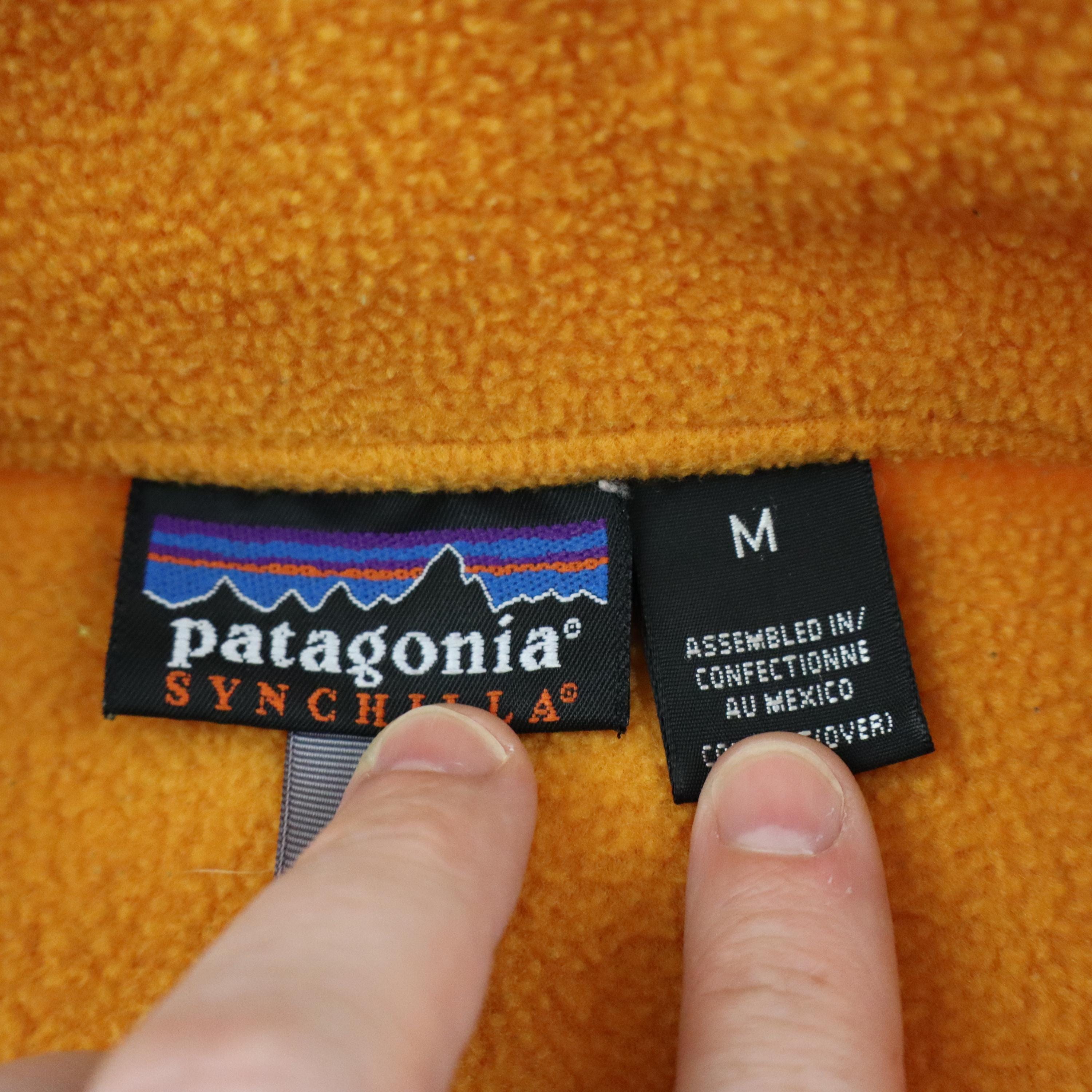 90s Patagonia マフラー USA製 archive VTG Patagonia Men's Snap T XS Rare Fleece Pullover Synchilla