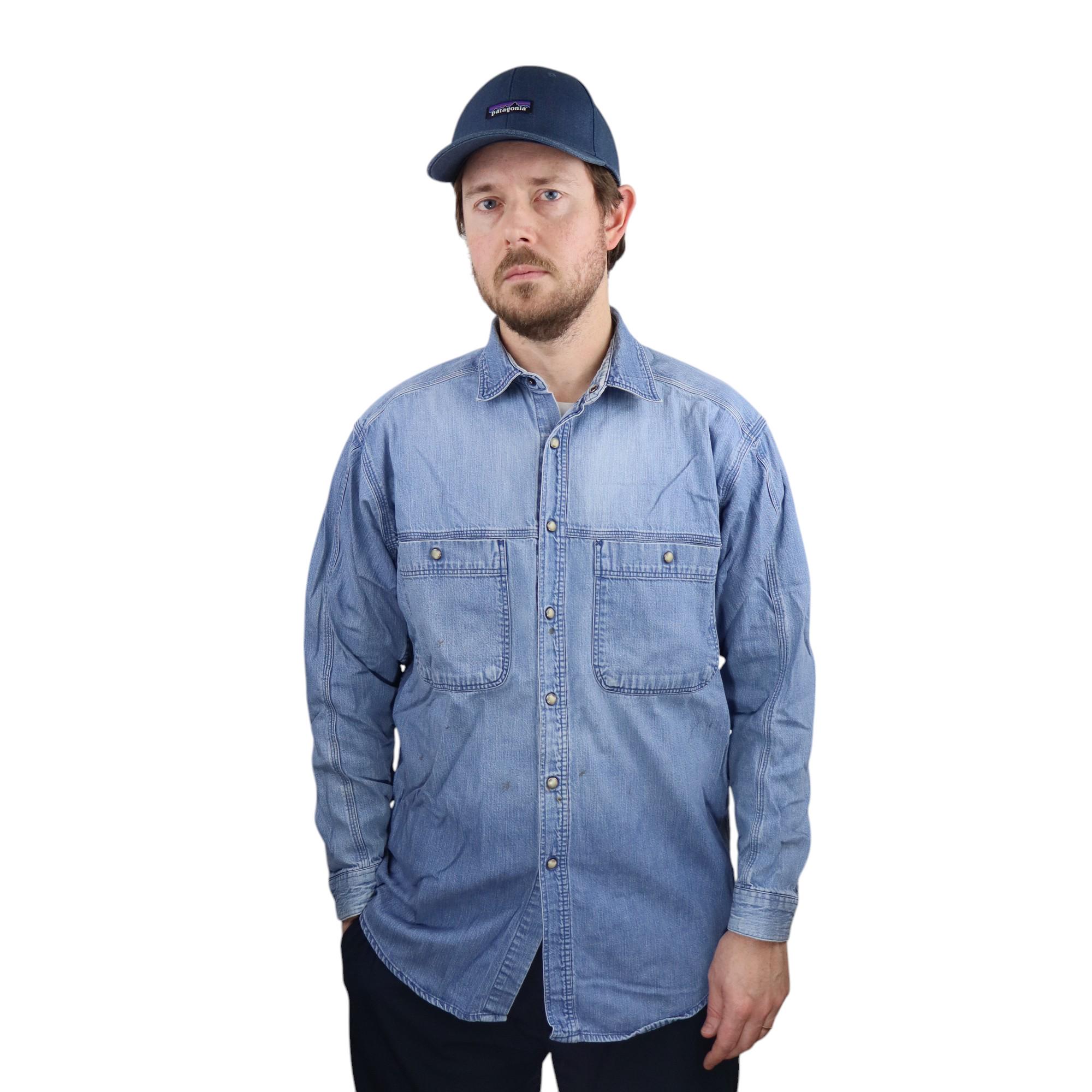 Vintage Patagonia Denim Shirt - Etsy Vintage Patagonia Denim Shirt - Etsy