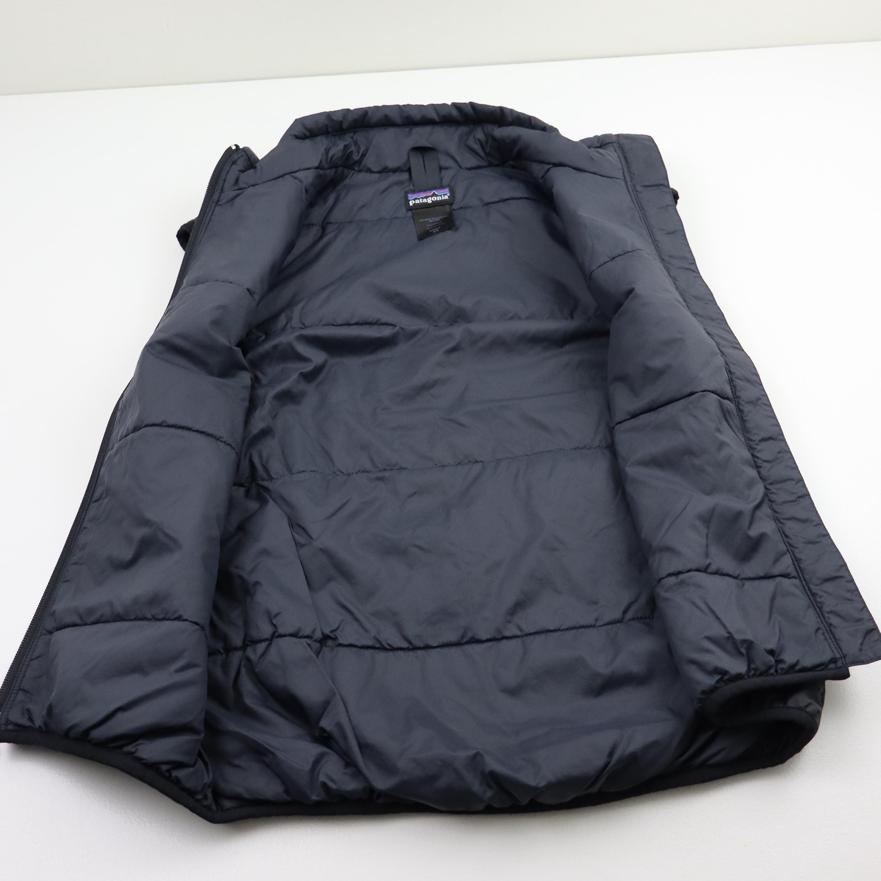 Patagonia Vintage Puffball Vest Mens XS/S Black Insulated Quilted
