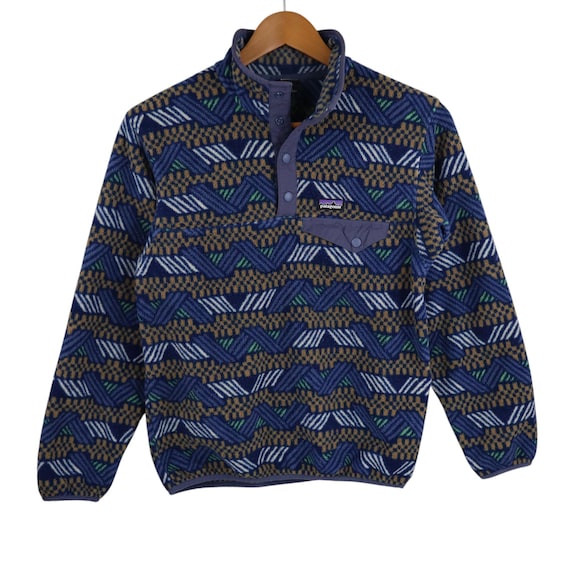 Patagonia Cliffside Navy Southwestern Aztec Tribal All Over Print