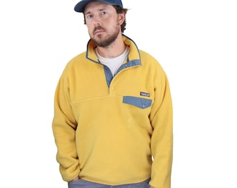 Vintage 1997 Patagonia Synchilla Fleece Snap-t Pullover Jacket