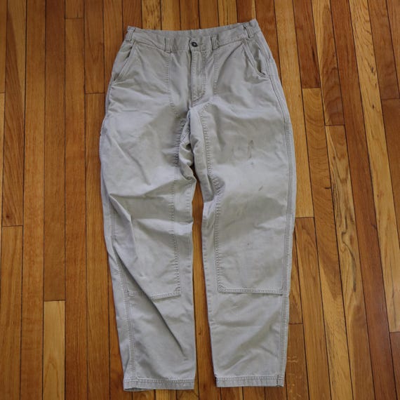 Vintage 90s Patagonia Canvas Double Knee Stand up Climbing Pants