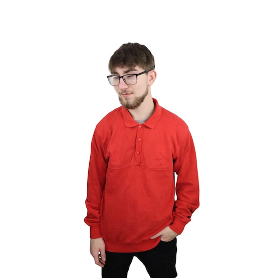 Vintage 80s 90s Patagonia Cotton Pullover Collared Henley Rugby