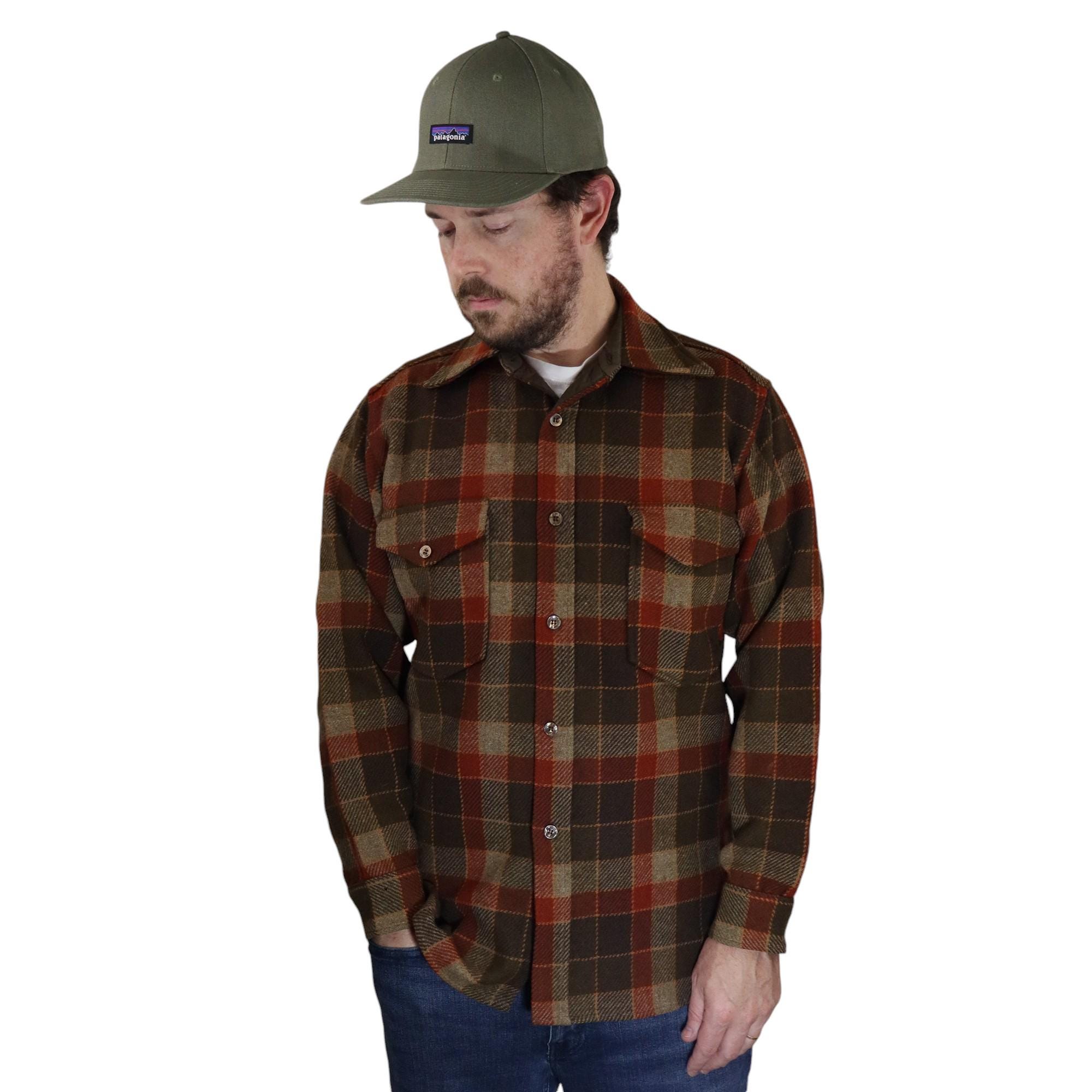 Vintage 70s Made in USA Pendleton Heavyweight Wool Field