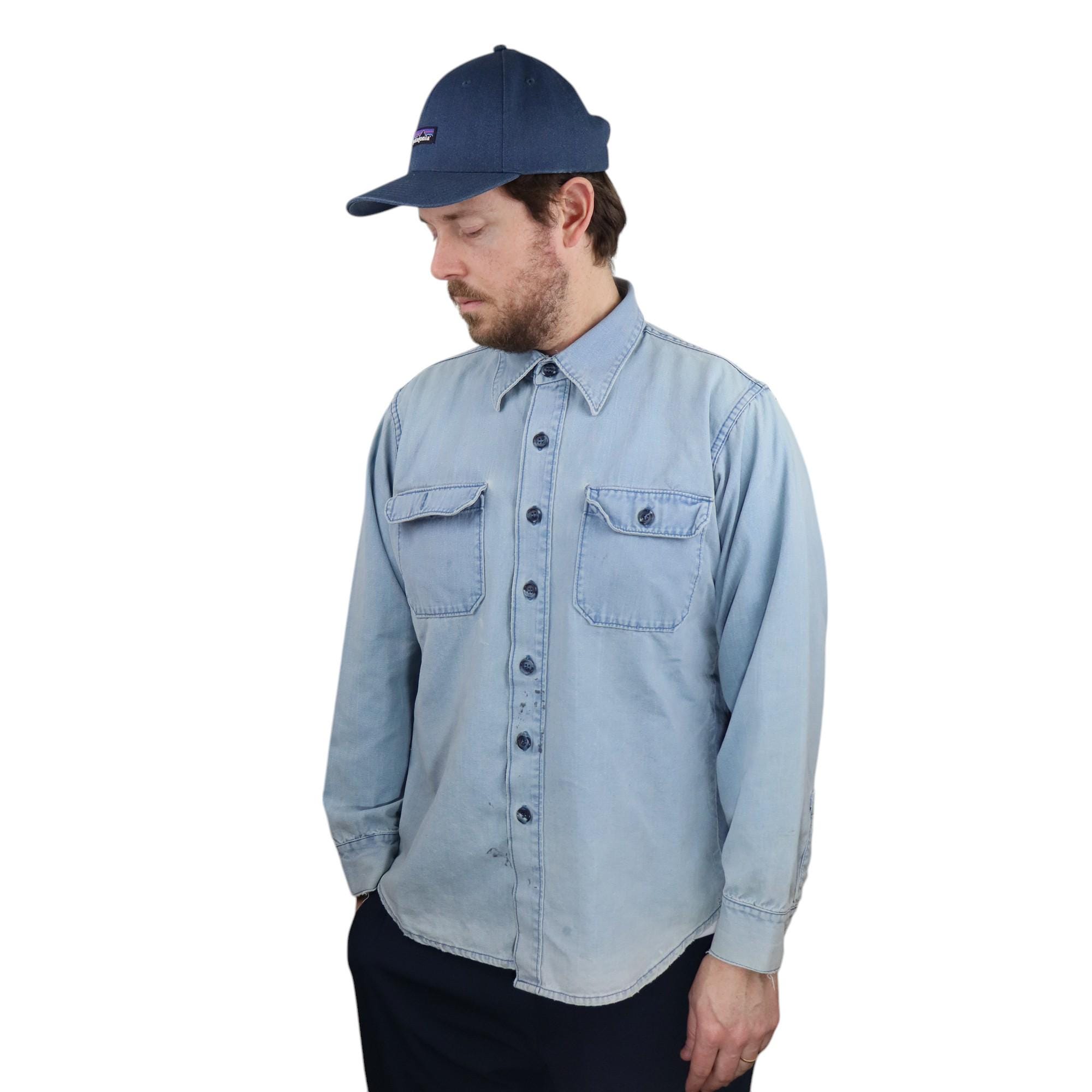 Vintage Patagonia Denim Shirt - Etsy Vintage Patagonia Denim Shirt - Etsy