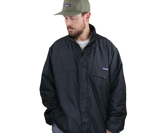 Vintage 1995 Patagonia Reversible Glissade Fleece Jacket Zipper