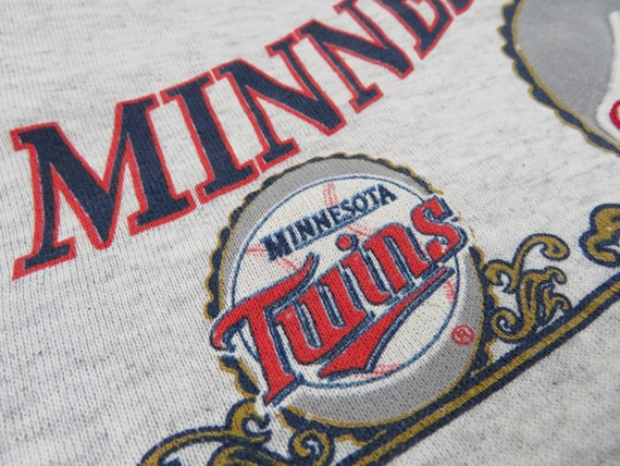 Vintage 90s Made In USA Men's Minnesota Twins 199… - image 5