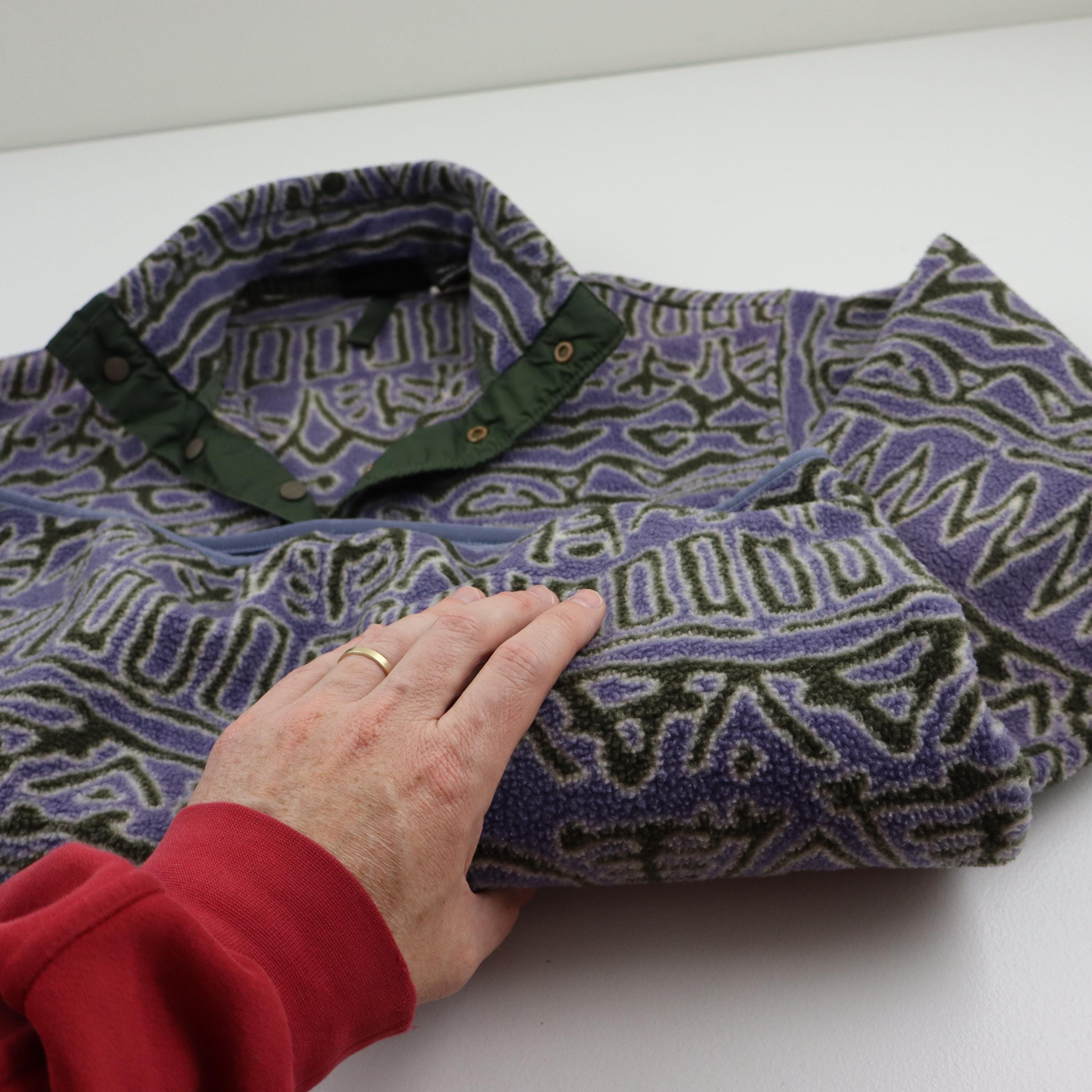 Vintage 90s Patagonia Switchback Aztec Tribal Synchilla Fleece
