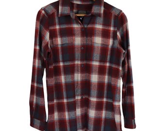 Vintage 50s Pendleton Check Wool Board Shirt - Etsy Vintage 50s Pendleton Check Wool Board Shirt - Etsy
