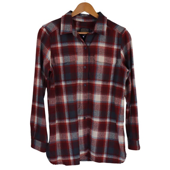Vintage 90s Y2K Pendleton Ombre Shadow Plaid Virgin Wool Vintage 90s Y2K Pendleton Ombre Shadow Plaid Virgin Wool