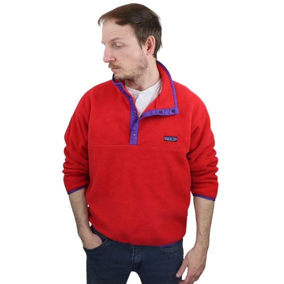patagonia synchilla フリース L 80s〜90s VINTAGE PATAGONIA SYNCHILLA SNAP T BLUE 1990S FLEECE