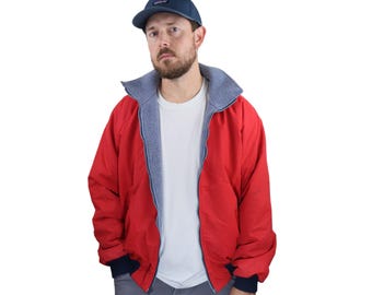 80s patagonia テーラードジャケット　ヘリンボーン size:44L Vintage 1980s Patagonia Full Zip Rain Jacket / Made in Japan