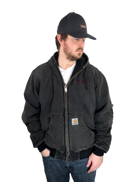 Vintage Carhartt Men's Sandstone Duck Denim Quilt