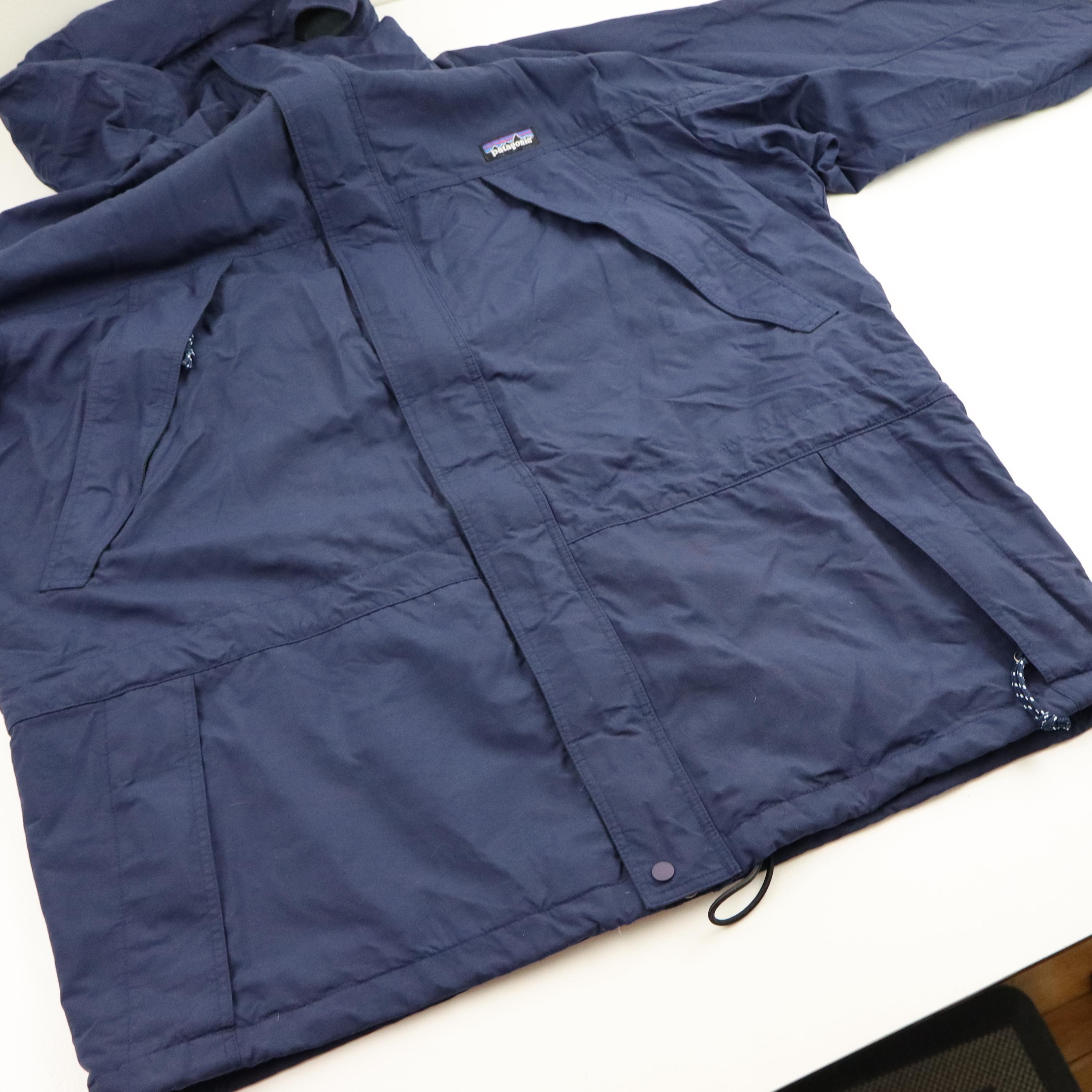 Vintage 90s 1998 Patagonia Full Zip Waterproof Fishing Guide Rain