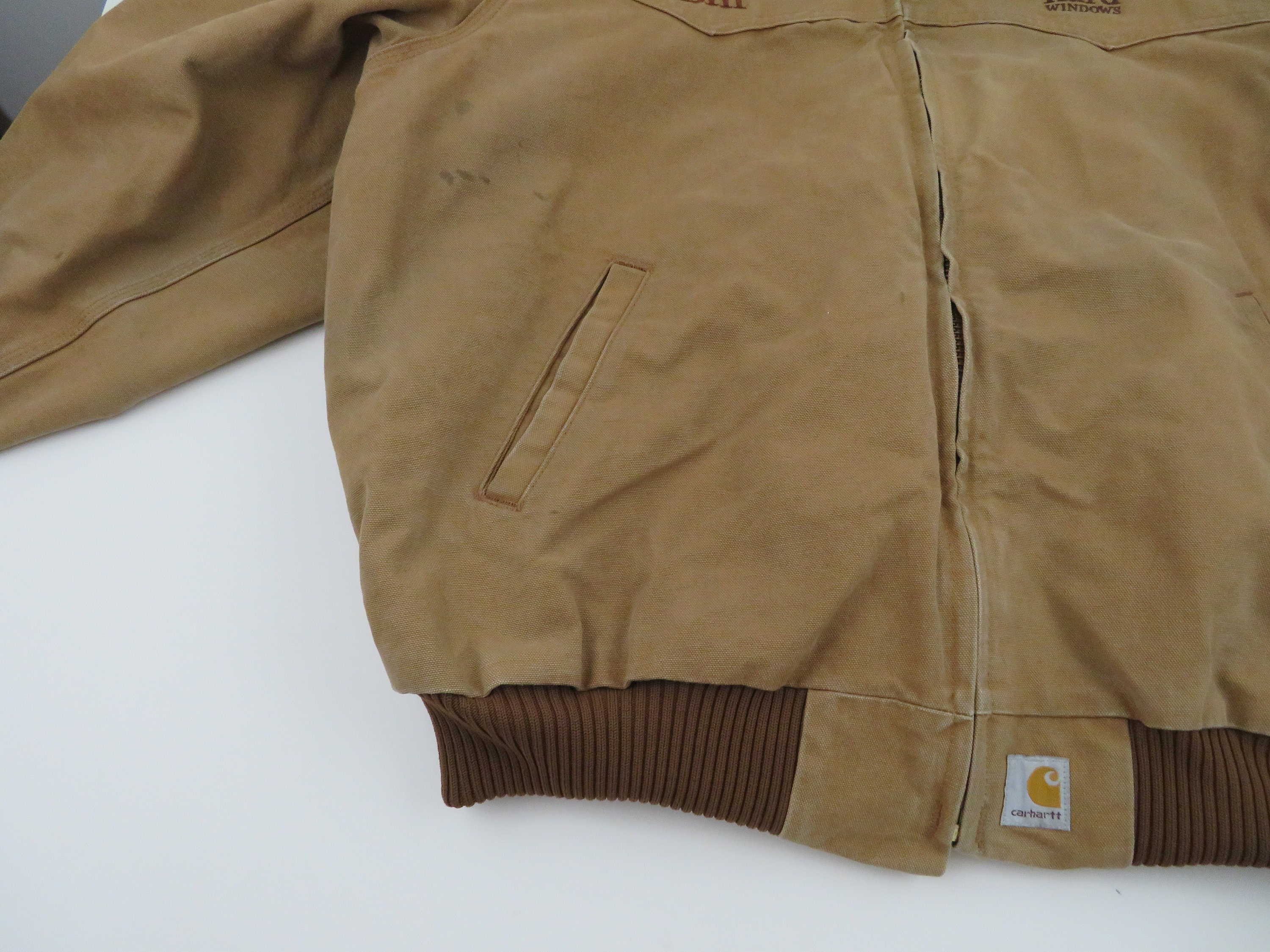 Vintage Carhartt Men's Sandstone Canvas Duck Cotton | Etsy