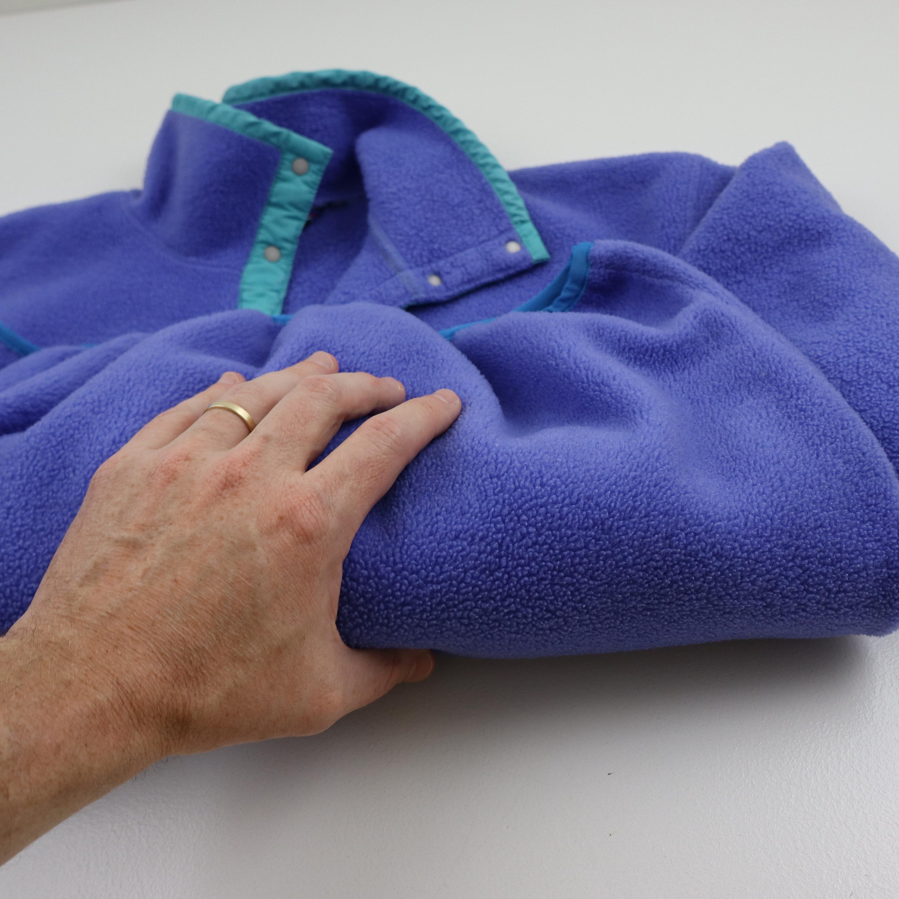 Vintage 80s Patagonia Snap-t Fleece Pullover USA Made Unisex XS 