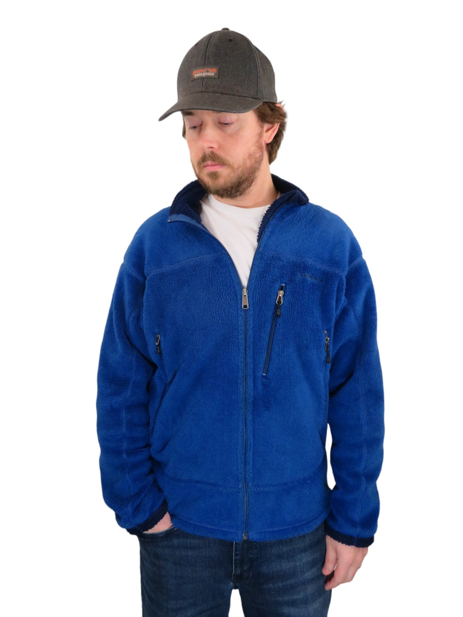 Vintage Y2K 2004 Patagonia Mens Rare R4 High Loft Polartec Windbloc Fleece Jacket Size Large Made in USA Regulator Ski Hiking Outdoor Coat Etsy