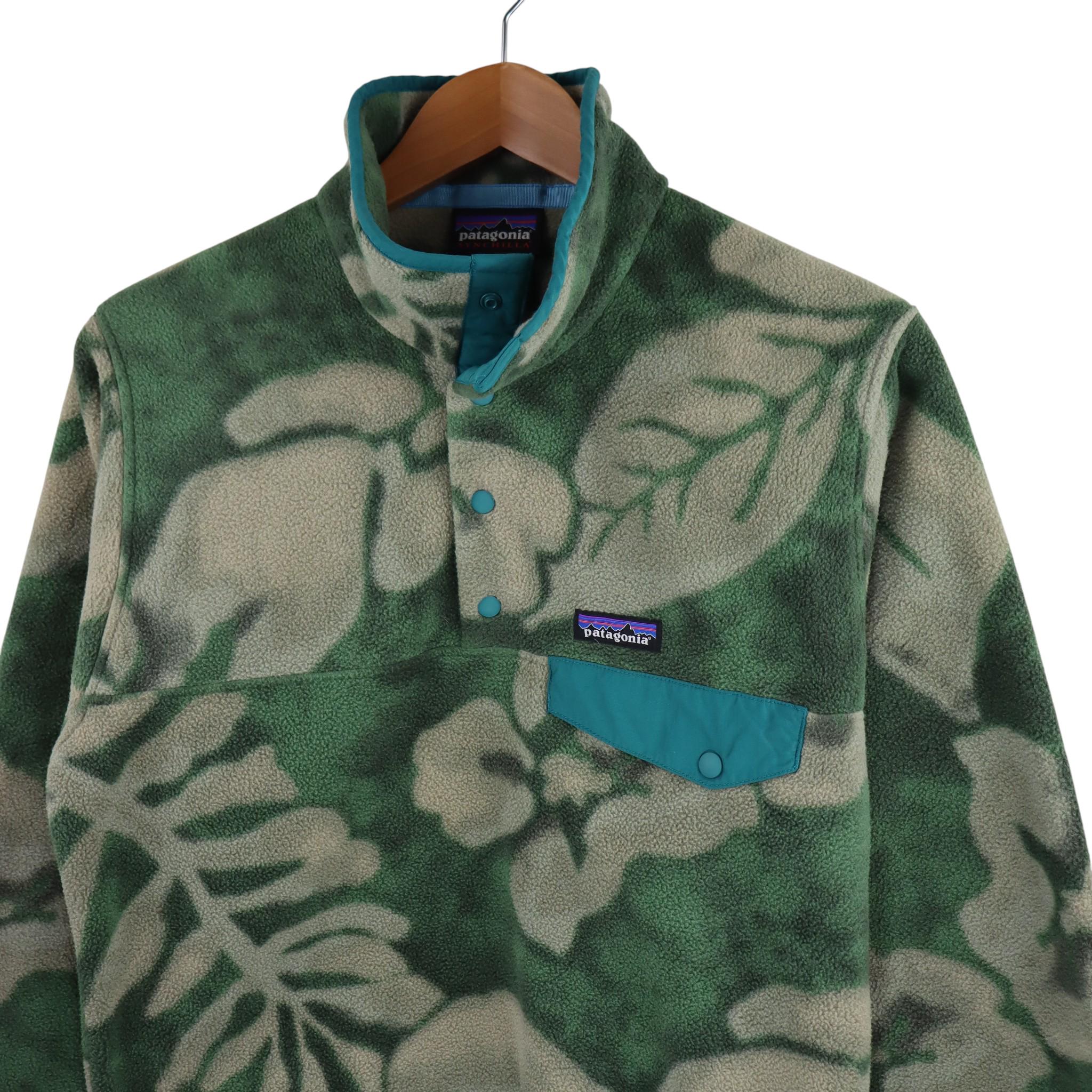 Vintage Patagonia Spice Garden Floral Hibiscus Hawaiian Synchilla