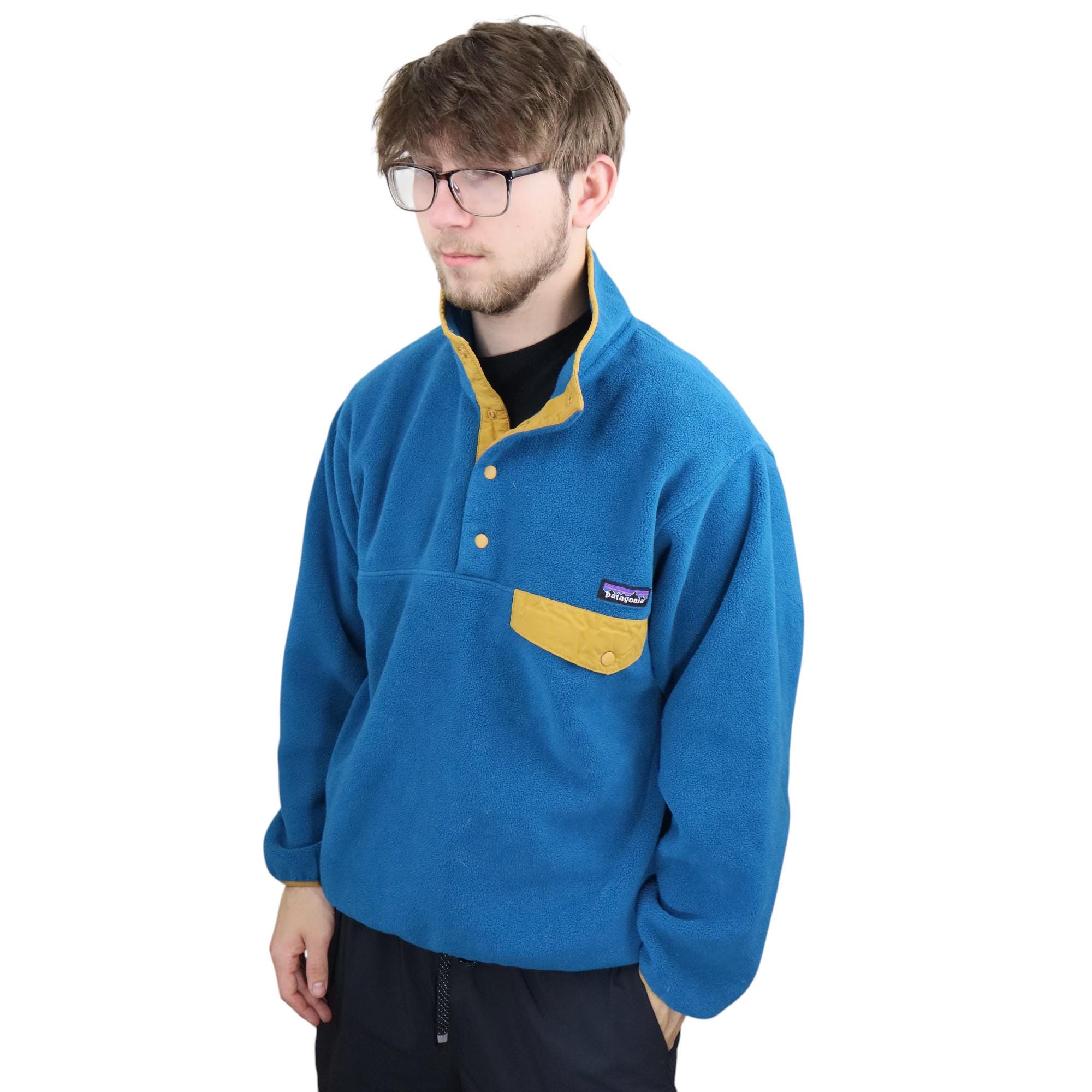 Vintage Y2K Patagonia Synchilla Snap-t Fleece Pullover Jacket Mens