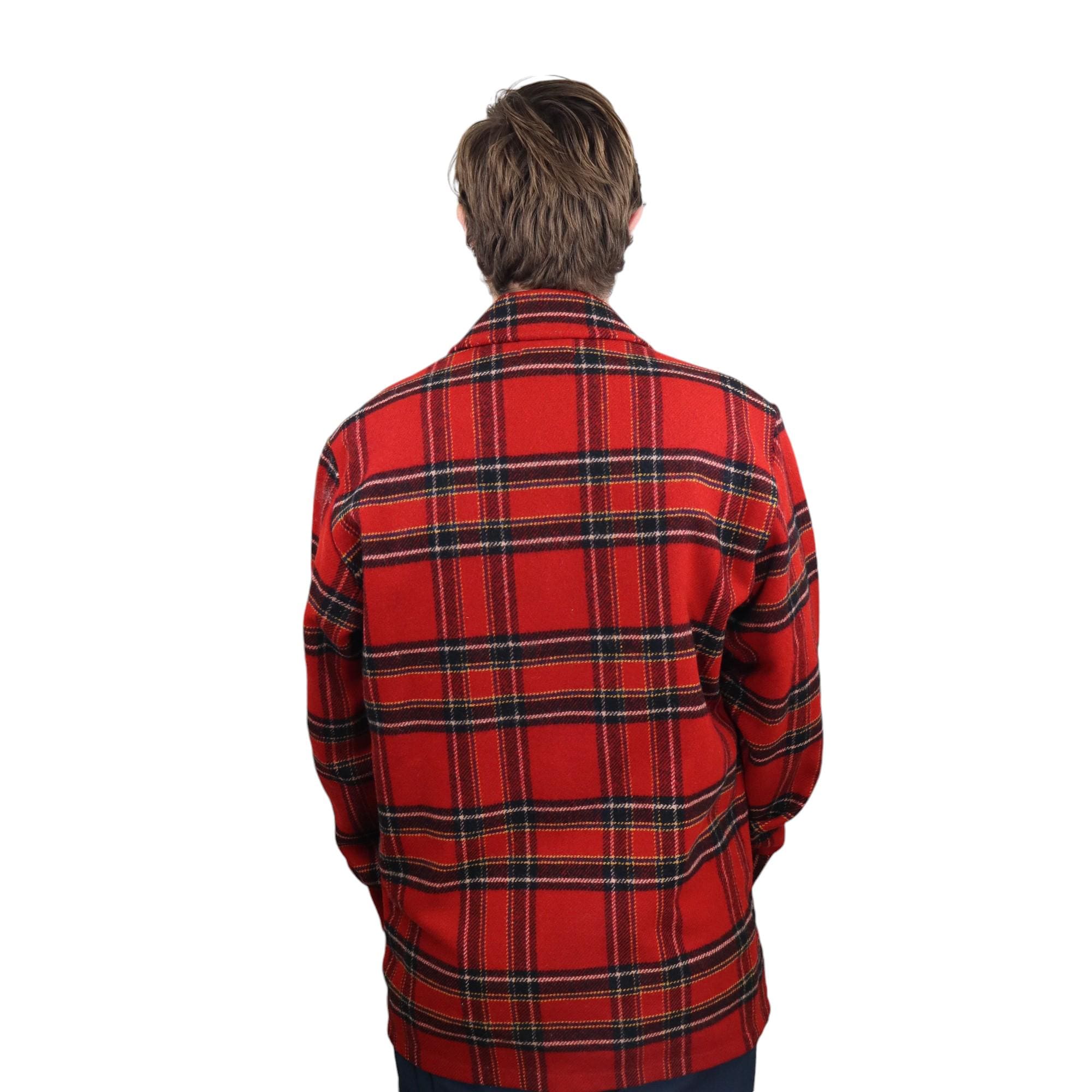 Vintage 70s 80s Made in Usa Pendleton Heavyweight Wool Shadow