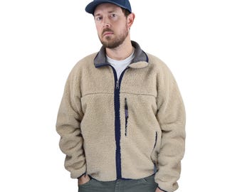 Vintage 80s 90s Made in USA Patagonia Capilene Fleece Shelled