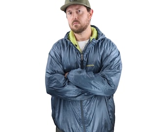 Vintage 80s 90s Patagonia Synchilla Fleece Lined Shelled Bomber
