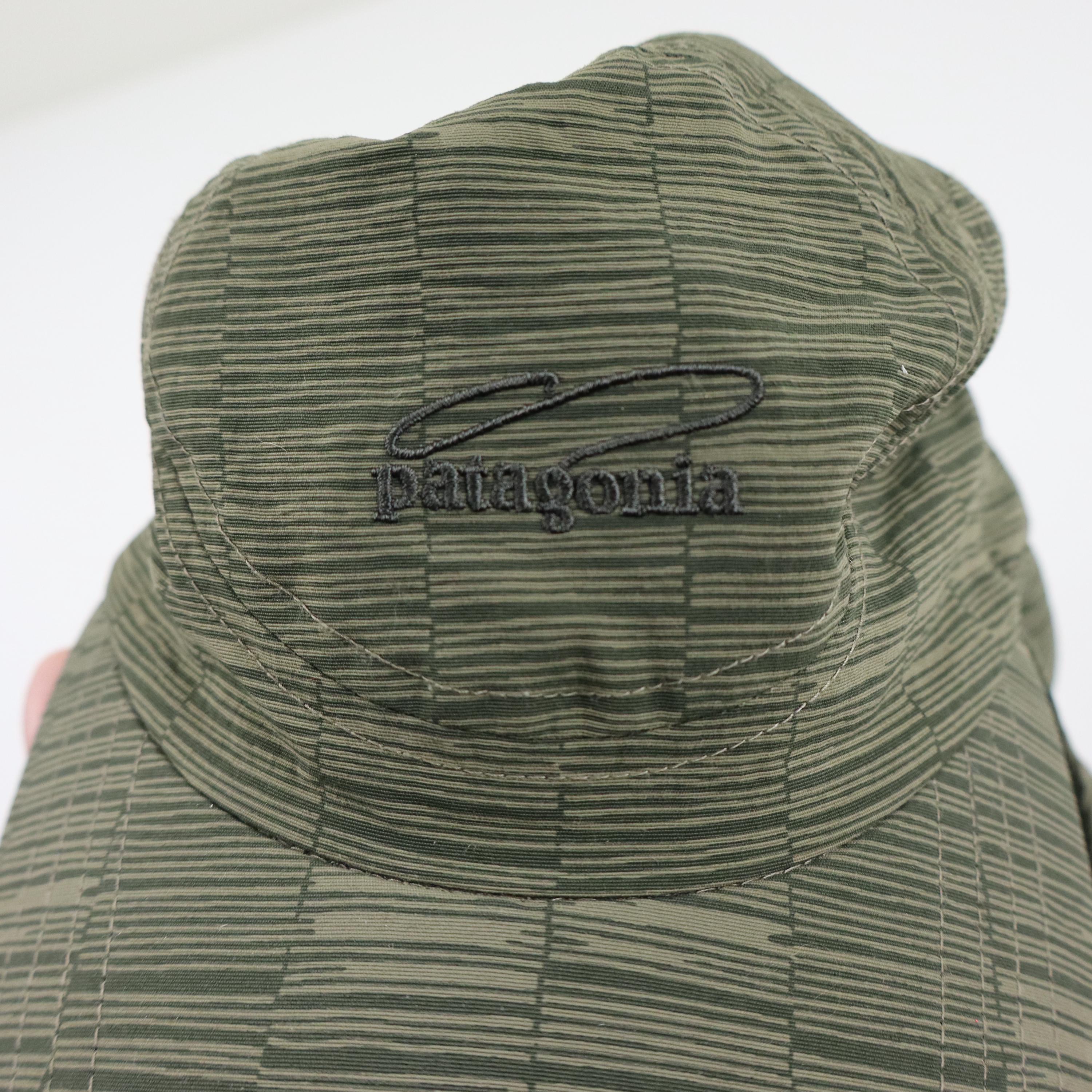 Vintage Patagonia Fly Fishing Bimini Boonie Safari Sun Hat Adult