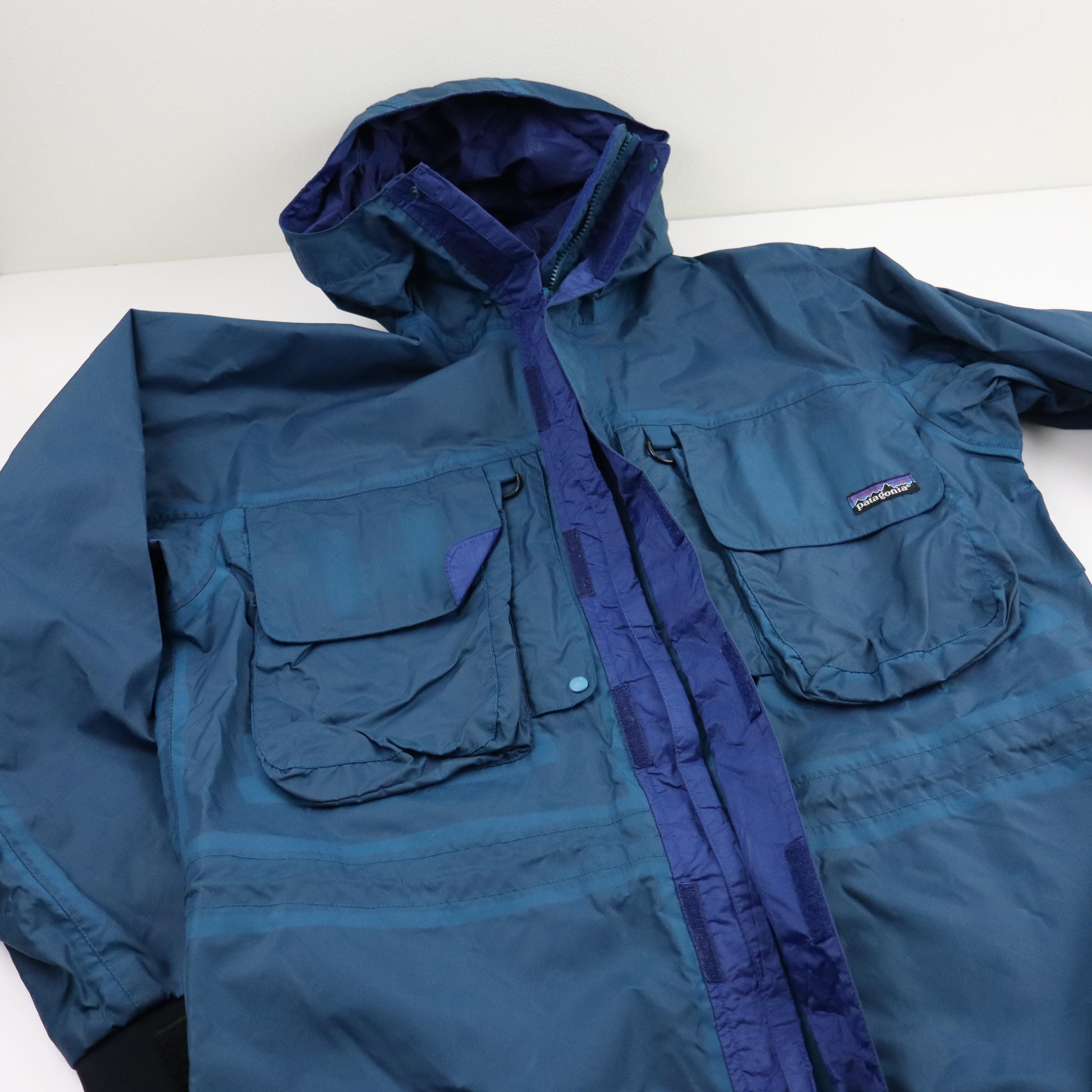 Vintage Patagonia SST Waterproof Hydroshed Fly Fishing Jacket Mens