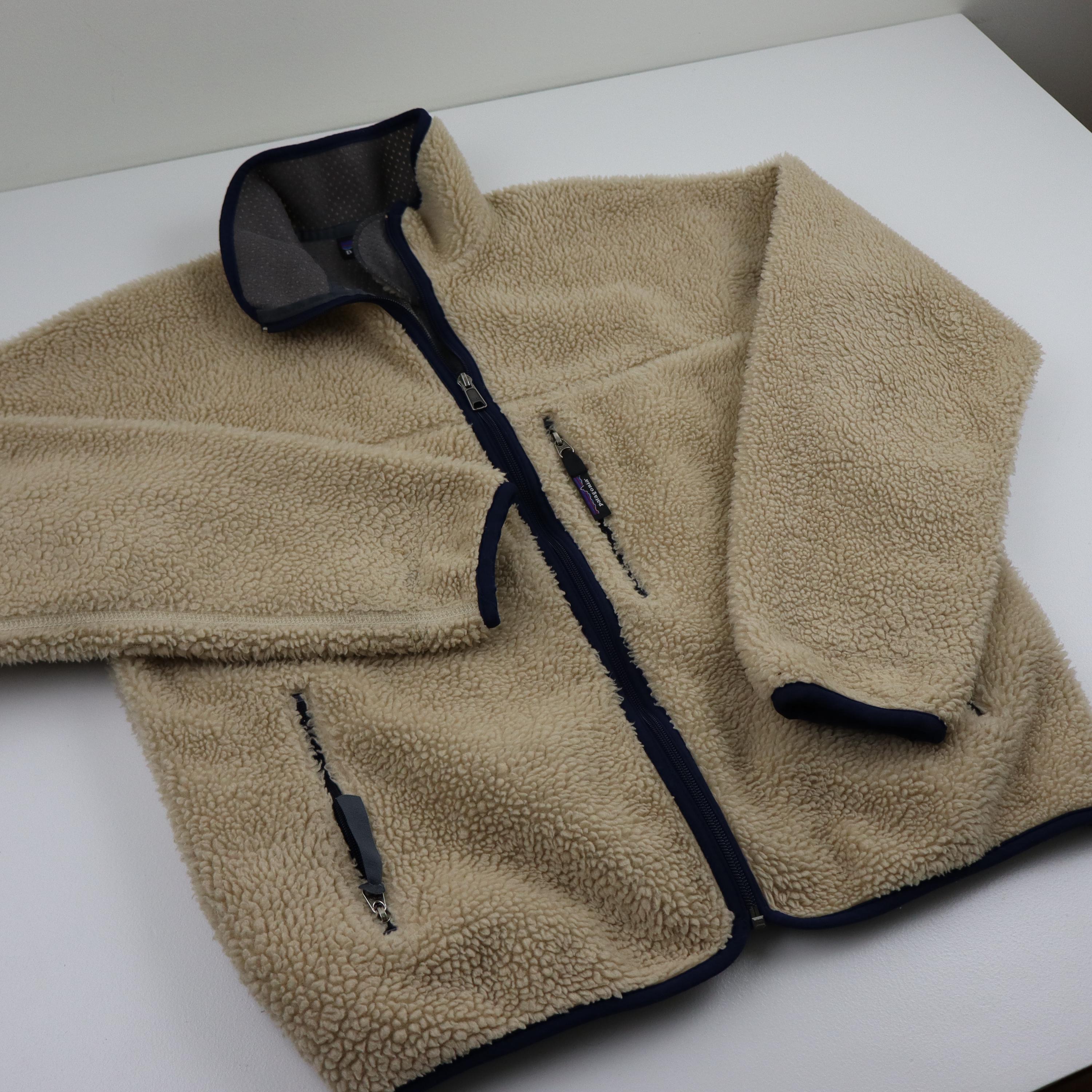 Vintage 90s Patagonia Retro-x Cardigan Deep Pile Shearling Fleece