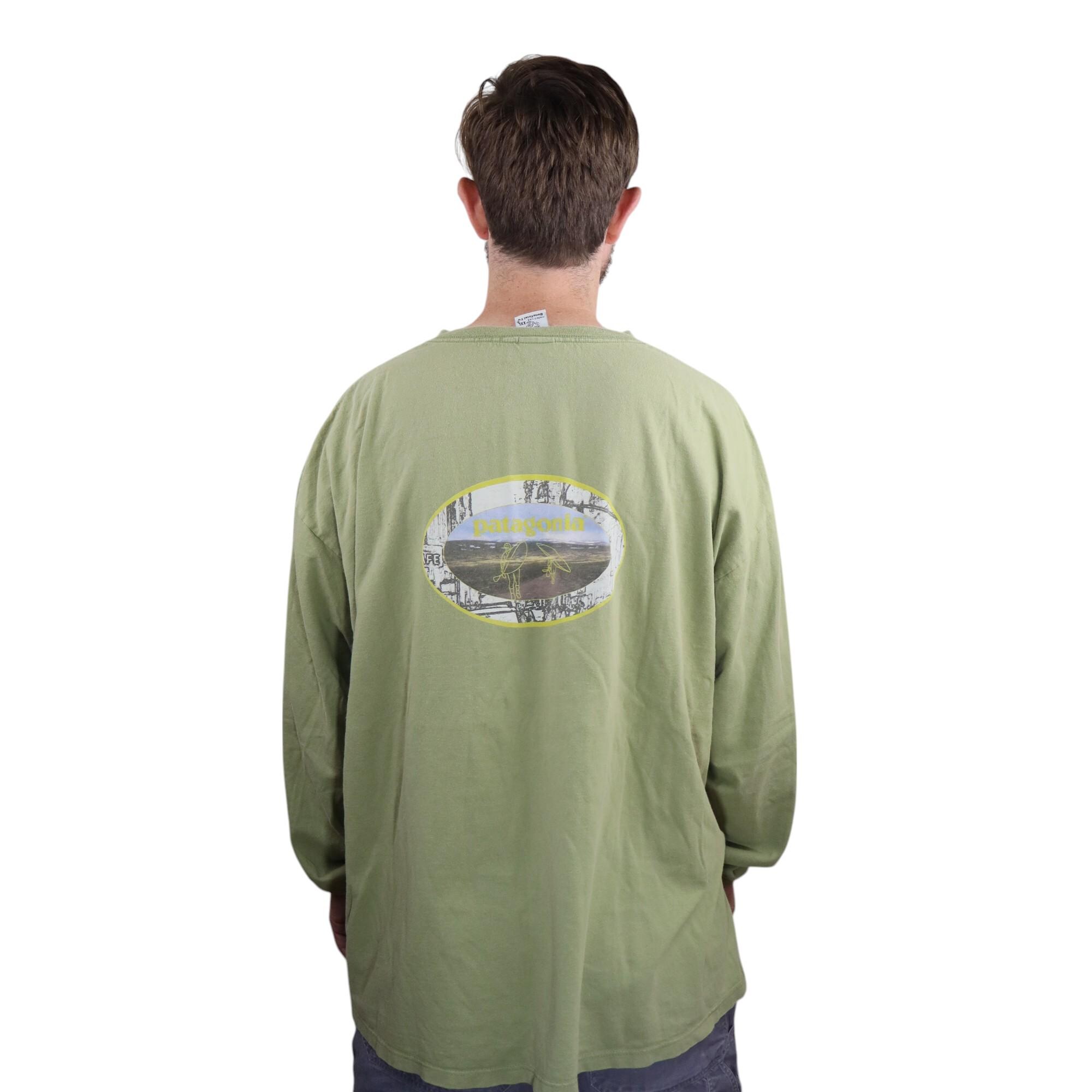 Vintage 90s Patagonia Beneficial Graphic T Shirt Mens XXL Made in