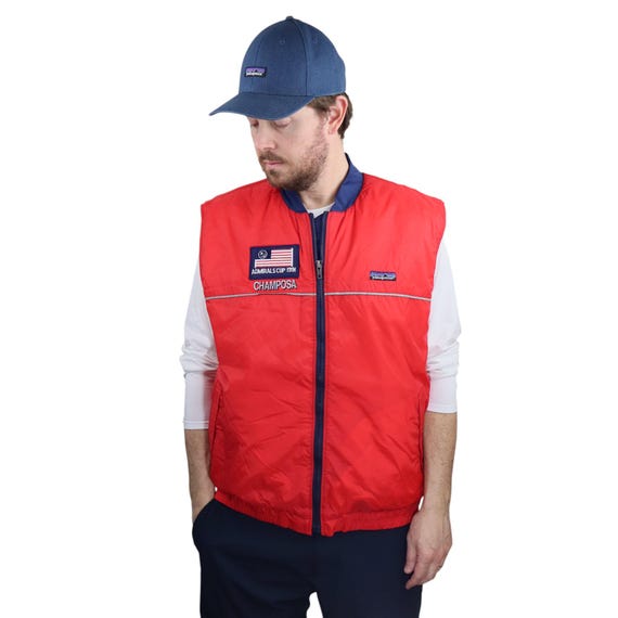 90s patagonia Puffball Vest バーントチリ Puffball Vest (Unisex) – Patagonia Worn Wear®