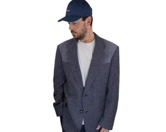 Vintage 80s Ivy Leaguers Club Wool Jacket Made in Italy - Etsy