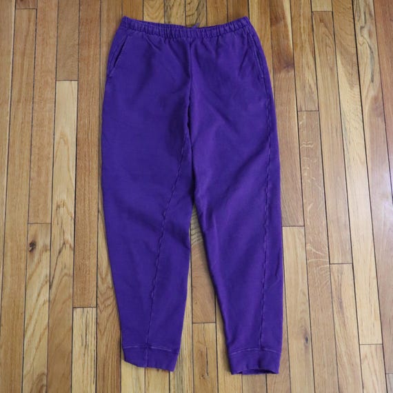 Pantaloni da jogging in cotone Patagonia vintage anni '80 e '90 da